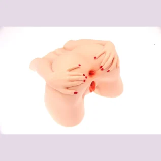 Зображення Мастурбатор-попа Naked Factory MONICA, вагіна + анус, 2 канали, дуже реалістичний, наскрізний