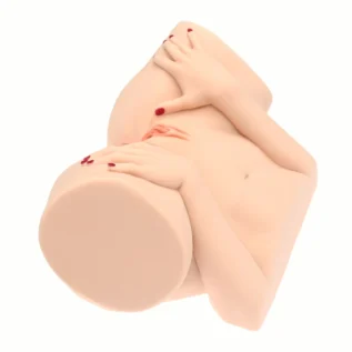 Alternative view of Мастурбатор-півторс Naked Factory BARBIE, вагіна + анус, 2 канали, дуже реалістичний, наскрізний