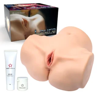 Зображення Мастурбатор-півторс Naked Factory LAURA, вагіна + анус, дуже реалістичний, наскрізний