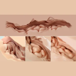 Зображення Мастурбатор-попа Naked Factory HANNAH, вагіна + анус, дуже реалістичний, наскрізний