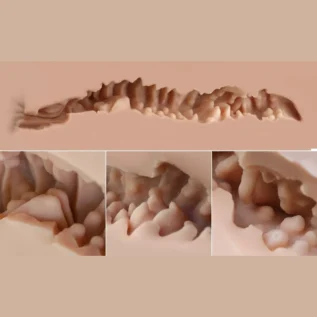 Зображення Мастурбатор-попка Naked Factory NICOLE, вагіна + анус, дуже реалістичний, наскрізний