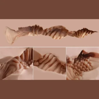 Зображення Мастурбатор-попка Naked Factory NICOLE, вагіна + анус, дуже реалістичний, наскрізний