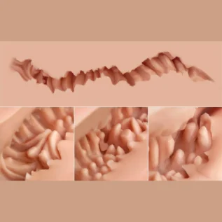 Зображення Мастурбатор-попка Naked Factory KATE, вагіна + анус, дуже реалістичний, наскрізний