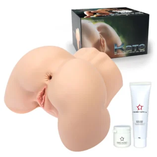 Зображення Мастурбатор-попка Naked Factory KATE, вагіна + анус, дуже реалістичний, наскрізний