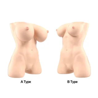 Зображення Мастурбатор-торс Naked Factory JESSICA B TYPE, природні груди, дуже реалістичний, наскрізний