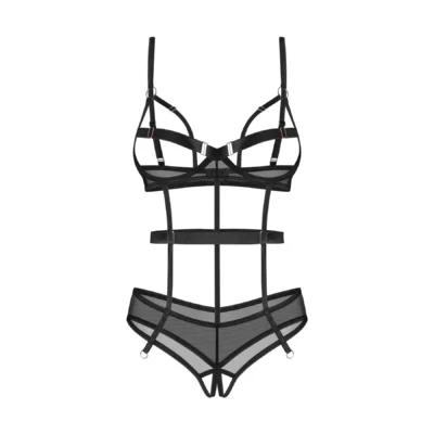 Зображення Боді Obsessive Euridia crotchless teddy