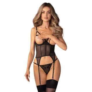 Корсет Obsessive Euridia corset & tanga