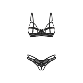 Зображення Комплект Obsessive Euridia 2-pcs crotchless set