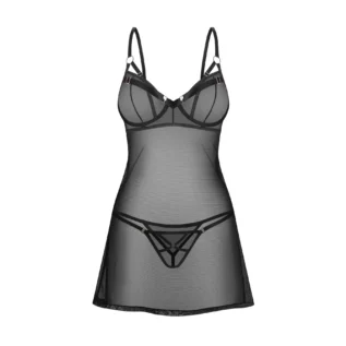 Зображення Сорочка Obsessive Euridia chemise & tanga