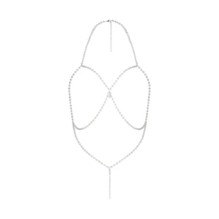 Зображення Прикраса на груди Obsessive Lyxa jewelry cupless bra