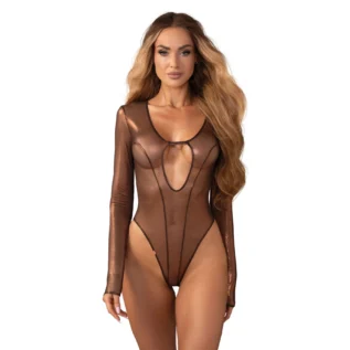 Боді Obsessive Soranna long-sleeved teddy