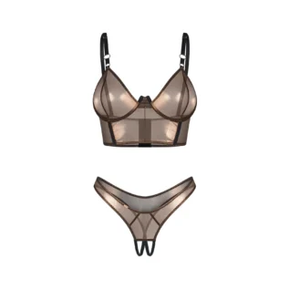 Комплект Obsessive Soranna top & crotchless thong 14 Комплект Obsessive Soranna top & crotchless thong - Зображення 4