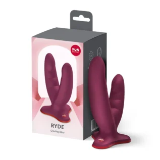 Зображення Подвійний фалоімітатор Fun Factory RYDE, гнучкі стовбури, присоска