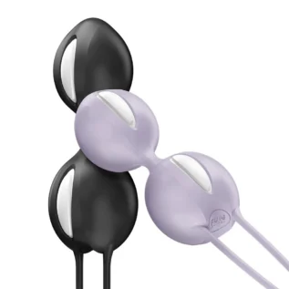 Вагінальні кульки Fun Factory SMARTBALLS DUO, 2 шт, діаметр 3,2 та 3,6 см 20 Зображення Вагінальні кульки Fun Factory SMARTBALLS DUO, 2 шт, діаметр 3,2 та 3,6 см
