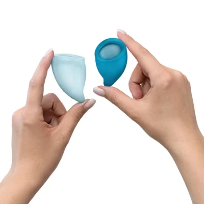 Зображення менструальних чаш Fun Factory FUN CUP EXPLORE KIT, об’єми 20 та 30 мл