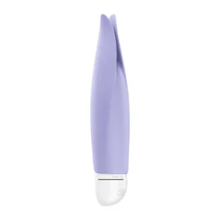 Вібратор з пелюстками Fun Factory VOLITA purple, компактний, дуже тихий, на батарейках