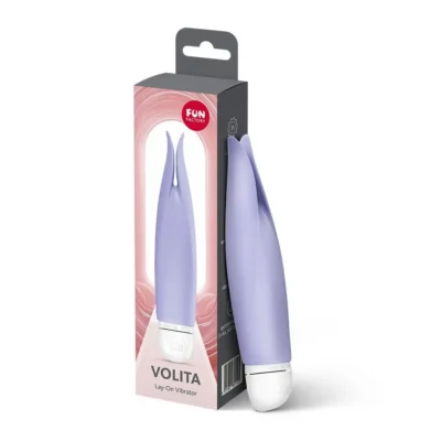 Зображення Вібратор з пелюстками Fun Factory VOLITA purple, компактний, дуже тихий, на батарейках