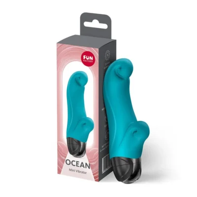 Зображення Вібратор-кролик Fun Factory OCEAN, для клітора та точки G, 6 режимів, на батарейках