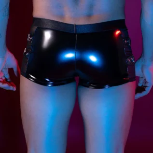Еротичні чоловічі лакові труси зі шнурівкою JSY 9120T One Size 12 Зображення Еротичні чоловічі лакові труси зі шнурівкою JSY 9120T One Size