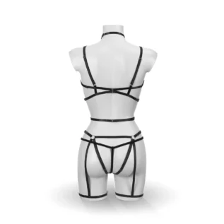 Зображення Комплект Bijoux Pour Toi - Sidonie, портупея, гартери та трусики