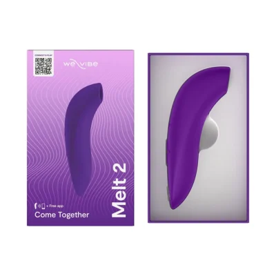 Вакуумний смарт-стимулятор для пар We-Vibe Melt 2 Purple 27 Зображення Вакуумний смарт-стимулятор для пар We-Vibe Melt 2 Purple