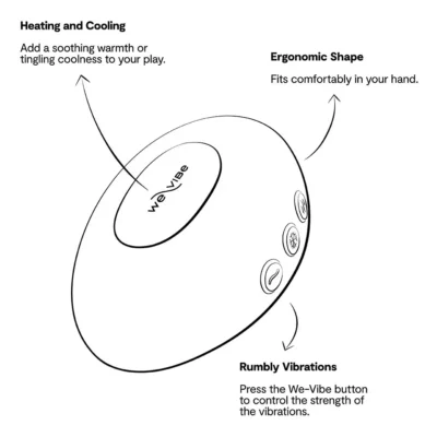 Зображення Вібратор We-Vibe Temp Lavender Blue
