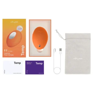 Зображення Вібратор We-Vibe Temp Tangerine
