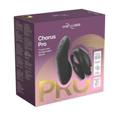 Зображення Смарт-вібратор для пар We-Vibe Chorus Pro Satin Black