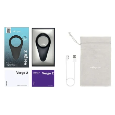 Смарт-віброкільце We-Vibe VERGE 2 Black 31 Зображення Смарт-віброкільце We-Vibe VERGE 2 Black