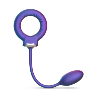 Alternative view of Ерекційне віброкільце з віброяйцем Hueman - Eclipse Anal Vibrator