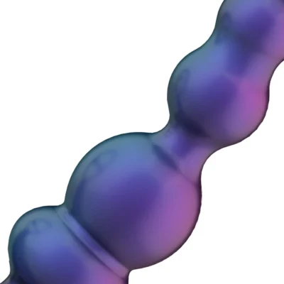 Зображення Анальний вібратор з ерекційним кільцем Hueman - Stellar Force Anal Beads with Cockring