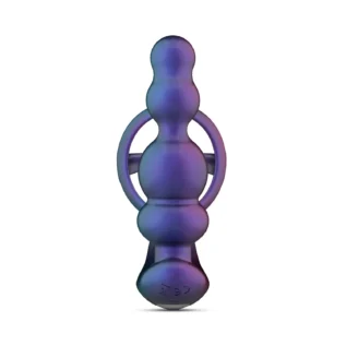 Зображення Анальний вібратор з ерекційним кільцем Hueman - Stellar Force Anal Beads with Cockring