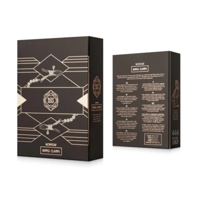 Зображення Затискачі для сосків з перлинним ланцюжком Rosy Gold - Nipple Clamps Pearls