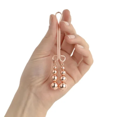 Зображення Затискач для клітора Rosy Gold - Clitoris Clamp - Subtle Weight