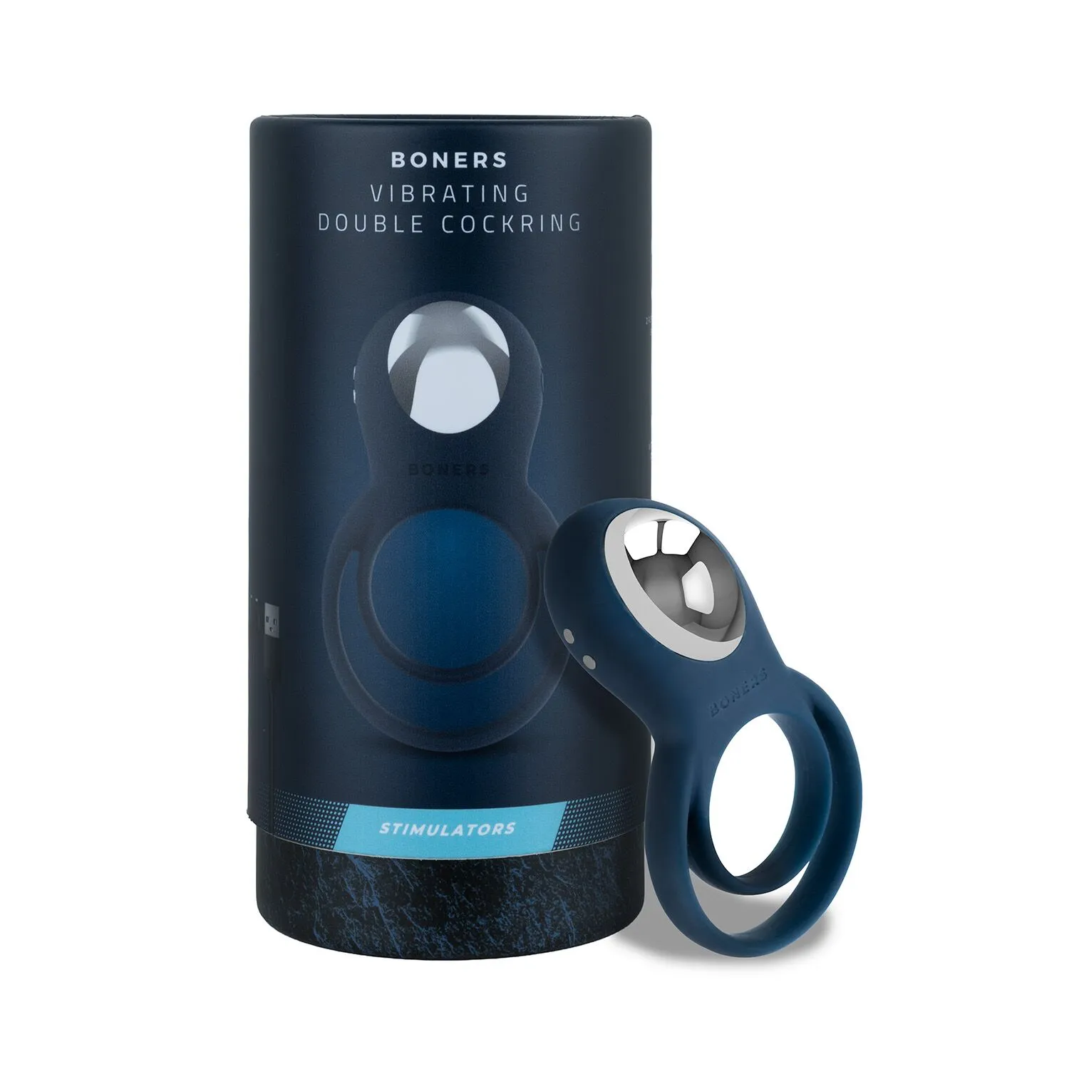 Ерекційне кільце Boners Vibrating Double Cock Ring 11 Ерекційне кільце Boners Vibrating Double Cock Ring - Зображення 9