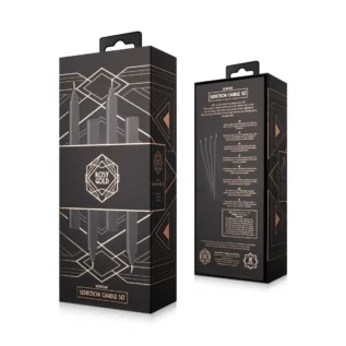 Набір свічок Rosy Gold - Seduction Candle Set - Black 14 Зображення Набір свічок Rosy Gold - Seduction Candle Set - Black
