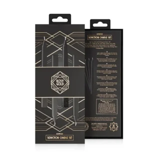 Набір свічок Rosy Gold - Seduction Candle Set - Black 15 Зображення Набір свічок Rosy Gold - Seduction Candle Set - Black