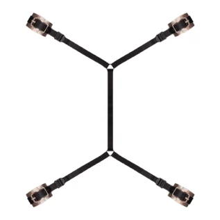 Фіксатор рук і ніг для ліжка Rosy Gold - Under-Mattress Restraint Set