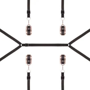 Зображення Фіксатор рук і ніг для ліжка Rosy Gold - Under-Mattress Restraint Set