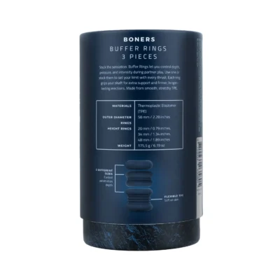Зображення Набір ерекційних кілець Boners Buffer Rings 3 шт