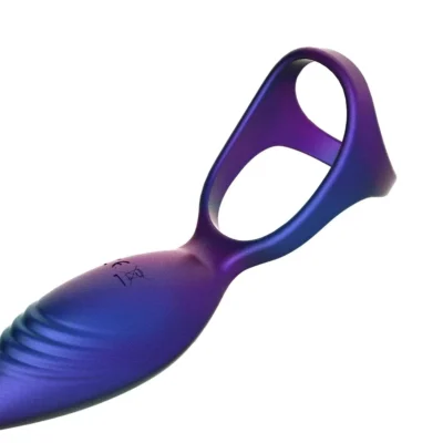 Зображення Анальний стимулятор з ерекційним кільцем Hueman Deep Impact, пульсація, масаж промежини