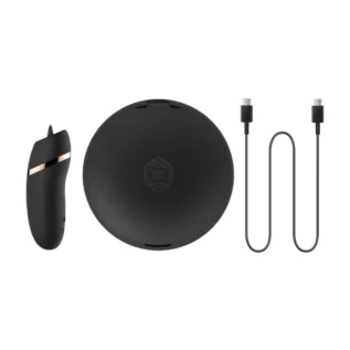 Мінівібратор з язичком Rosy Gold - Vibrating & Licking Dual Stimulator 24 Зображення Мінівібратор з язичком Rosy Gold - Vibrating & Licking Dual Stimulator
