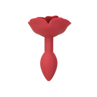 Alternative view of Силіконова анальна пробка Lux Active с розой - Red Rose Silicone Anal Plug