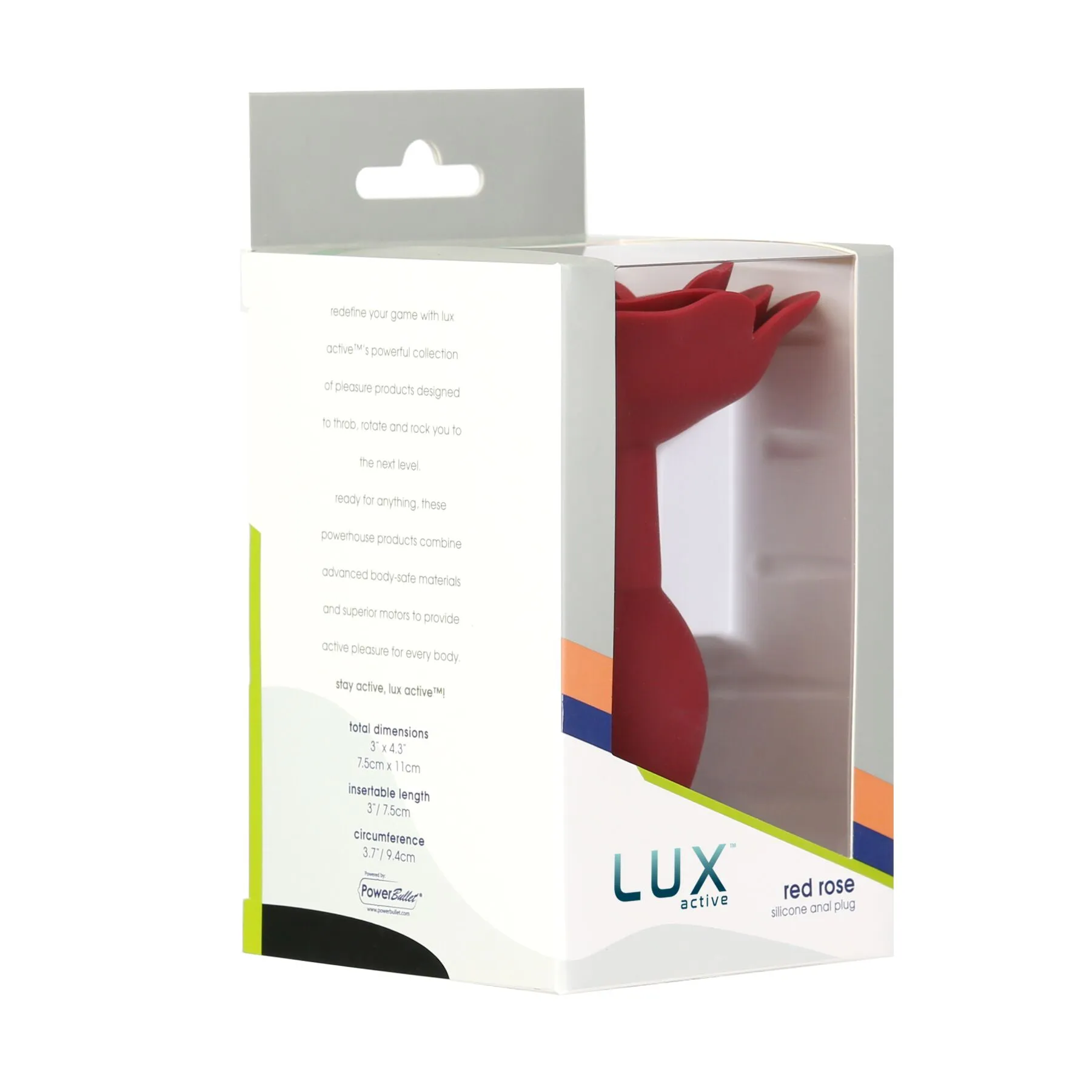 Силіконова анальна пробка Lux Active с розой - Red Rose Silicone Anal Plug 8 Силіконова анальна пробка Lux Active с розой - Red Rose Silicone Anal Plug - Зображення 6