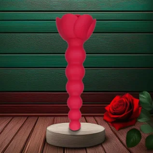 Зображення Анальний ланцюжок Lux Active с розой - Champion Rose