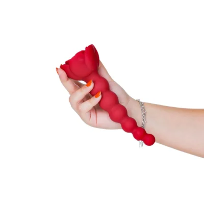 Анальний ланцюжок Lux Active с розой - Champion Rose 23 Зображення Анальний ланцюжок Lux Active с розой - Champion Rose