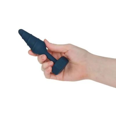 Анальна пробка Lux Active Twist Plug Small Blue 15 Зображення Анальна пробка Lux Active Twist Plug Small Blue