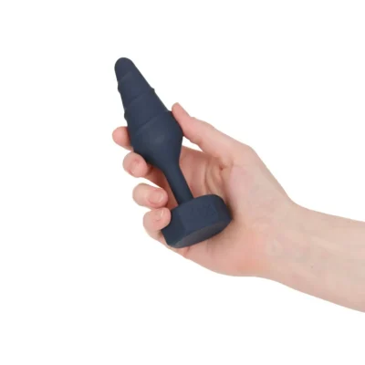 Анальна пробка Lux Active Twist Plug Large Blue 14 Зображення Анальна пробка Lux Active Twist Plug Large Blue