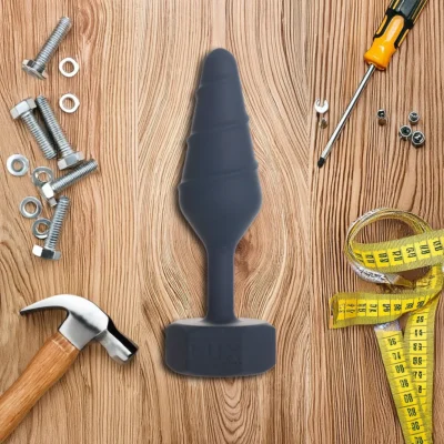 Анальна пробка Lux Active Twist Plug Large Blue 18 Зображення Анальна пробка Lux Active Twist Plug Large Blue