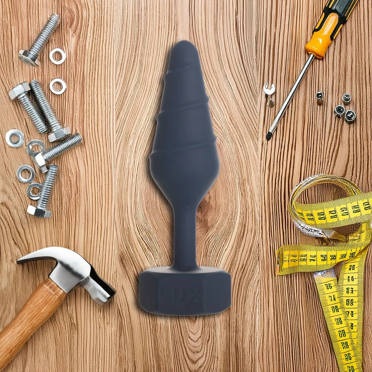 Анальна пробка Lux Active Twist Plug Large Blue 10 Анальна пробка Lux Active Twist Plug Large Blue - Зображення 9